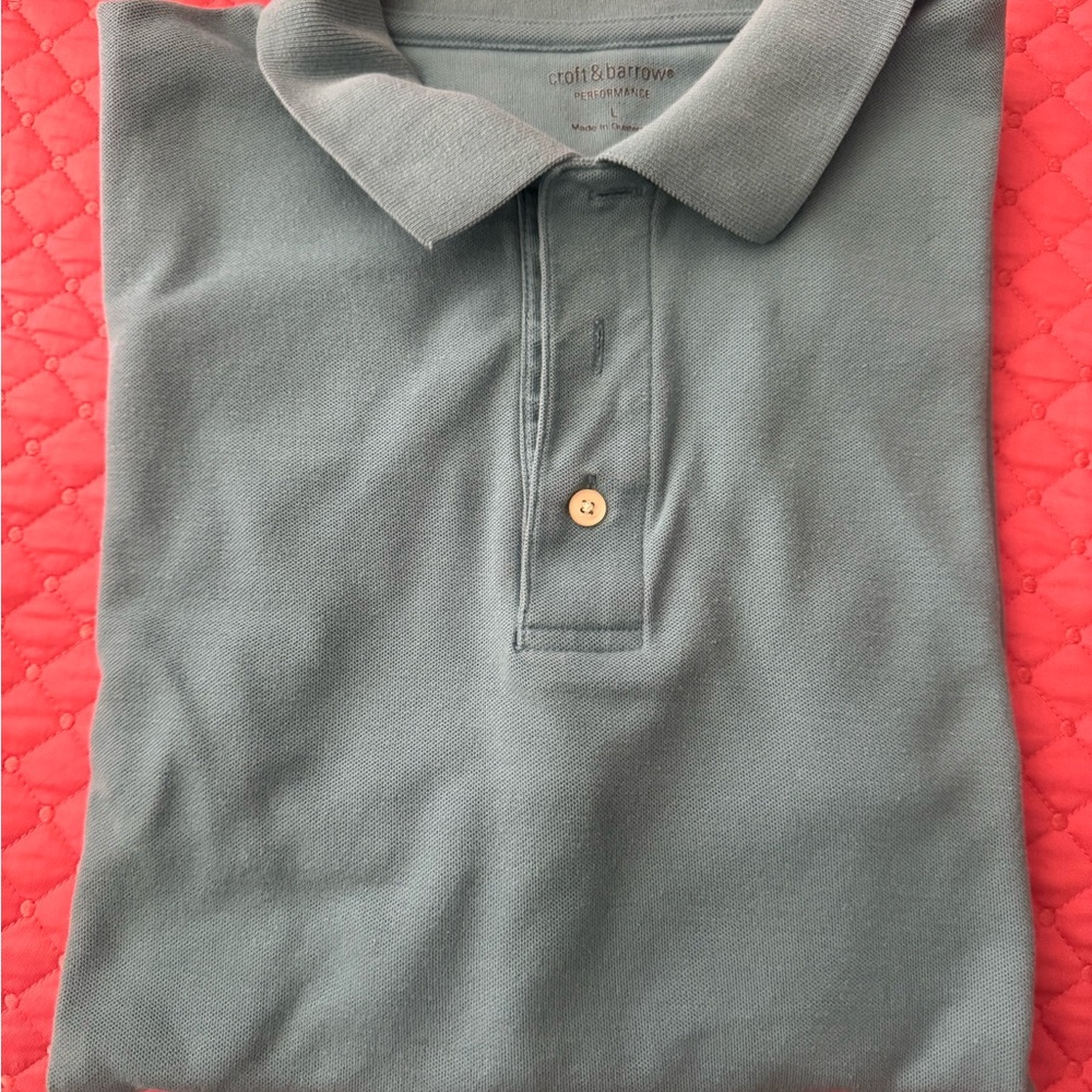 Haggar Green Polo Shirt Classic Style